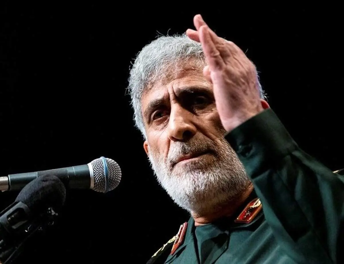 سردار قاآنی خطاب به آمریکا: اگر به رفتارهای غیرمنطقی خود ادامه دهید مقاومت عراق پاسخ دیگری به شما خواهد داد 