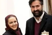 عکس جنجالی| شوهر «بهاره رهنما» و زن غریبه در کنار هم!/ «نعیمه نظام دوست» چرا پیش حاجی نشسته است؟
