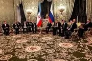 استقبال رسمی پوتین از پزشکیان