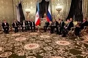 استقبال رسمی پوتین از پزشکیان