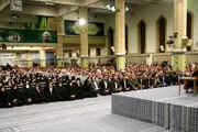 توانمندسازی معلمان از لحاظ معیشتی همیشه مورد تأکید است و دولت باید تلاش لازم را انجام دهد| دانشجویان آمریکایی نه تخریب کردند نه شیشه‌ای شکستند اما این‌جور با آنها رفتار می‌شود