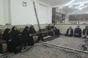 دیدار دختر رئیس جمهور با خانواده دانش‌ آموزان جانباخته کرمانی 