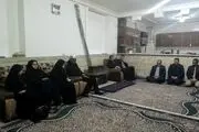 دیدار دختر رئیس جمهور با خانواده دانش‌ آموزان جانباخته کرمانی 
