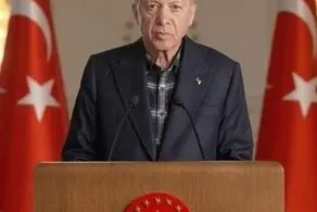 حال اردوغان وسط برنامه خراب شد