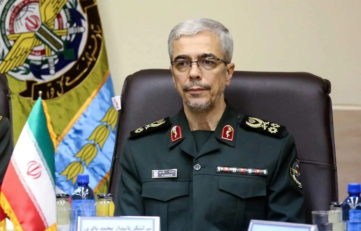 سرلشکر باقری: مرکز صهیونیست‌ها در شمال عراق هدف موشک‌های سپاه قرار گرفت