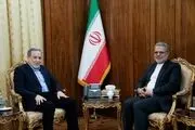 دیدار سفیر جمهوری اسلامی ایران در ونزوئلا با وزیر امور خارجه  