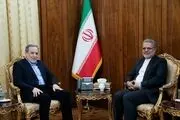 دیدار سفیر جمهوری اسلامی ایران در ونزوئلا با وزیر امور خارجه  