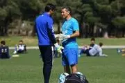 مربی استقلال عزادار شد