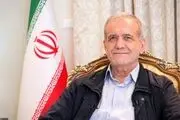 حضور متفاوت پزشکیان در راهپیمایی/ واکنش جالب مردم + ببینید 