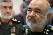 پیام فرمانده کل سپاه به سردار حاجی زاده
