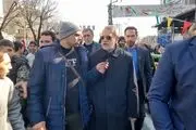 محسن رضایی پرچم به‌ دست آمد، سردار قاآنی با تیپ متفاوت + ببینید 