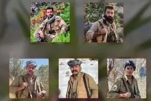 تیم پنج نفره گروهک منحله دمکرات به صورت کامل متلاشی شد