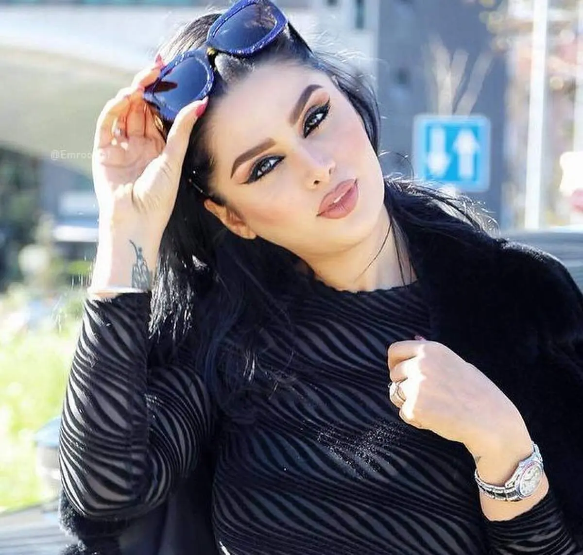 دنیا جهانبخت با این سر و وضع نیویورک را بهم ریخت!/ تصاویر