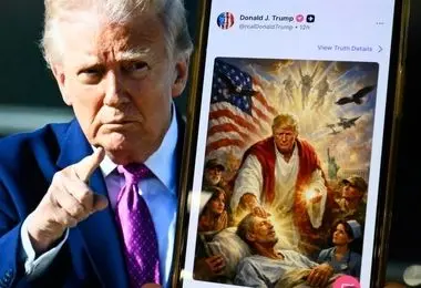 دونالد ترامپ به پاپ حسادت می کند 