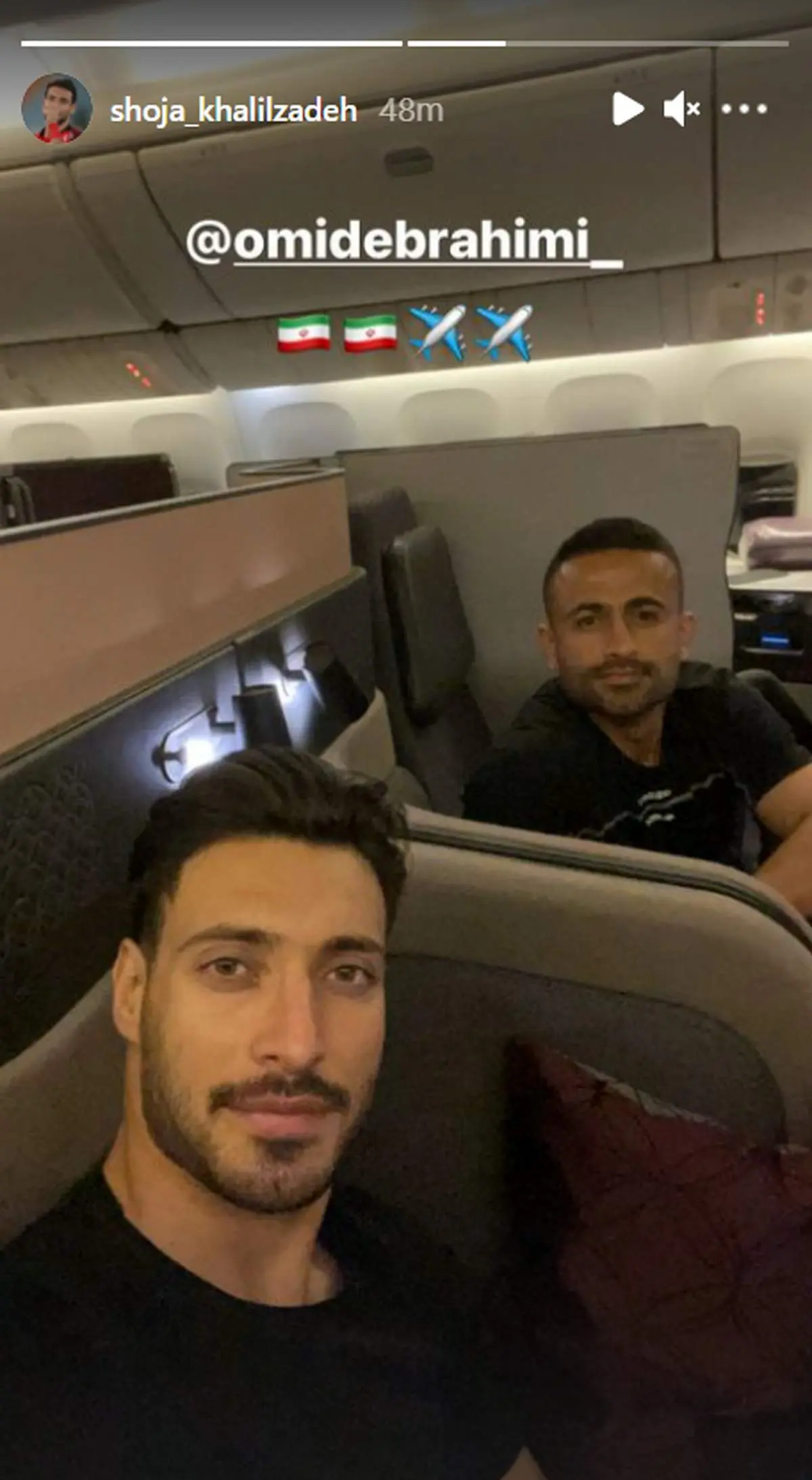 شجاع خلیل زاده و امید ابراهیمی به ایران برمی گردند