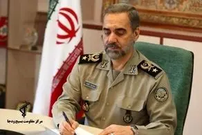وزیر دفاع پیام داد 