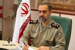وزیر دفاع پیام داد 