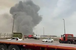 انفجار دوم در بندرعباس/ فیلم