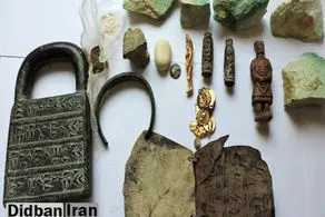  کشف اشیای عتیقه در فرودگاه امام خمینی/ عکس