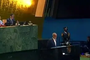 شعرخوانی پزشکیان خطاب به آمریکا در سازمان ملل/ فیلم