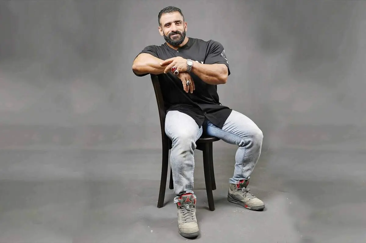 هادی چوپان با سرو شکل خاص/ عجیب