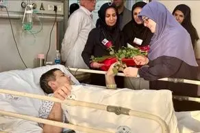 سخنگوی دولت از جانبازان دفاع مقدس عیادت کرد 