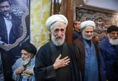 سردار جلالی در ختم پسرِ کاظم صدیقی دیده شد   