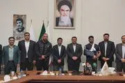 ۳ ستاره کشتى استخدام بانک ملی شدند
