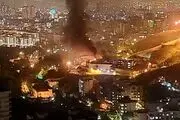 وضعیت آتش سوزی در محل حبس چهره جنجالی اینستاگرام در اوین+ببینید 