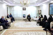 دیدار مسعود پزشکیان با خانواده شهدای خدمت 