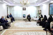 دیدار مسعود پزشکیان با خانواده شهدای خدمت 