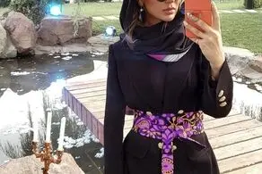 جنجالی ترین عکس از مینا مختاری زن بهرام رادان!/ تصویر