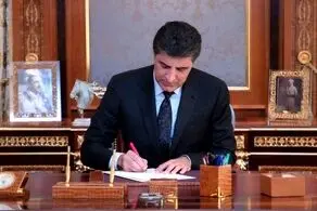 پیام نیچروان بارزانی به رهبری و رئیس جمهور  