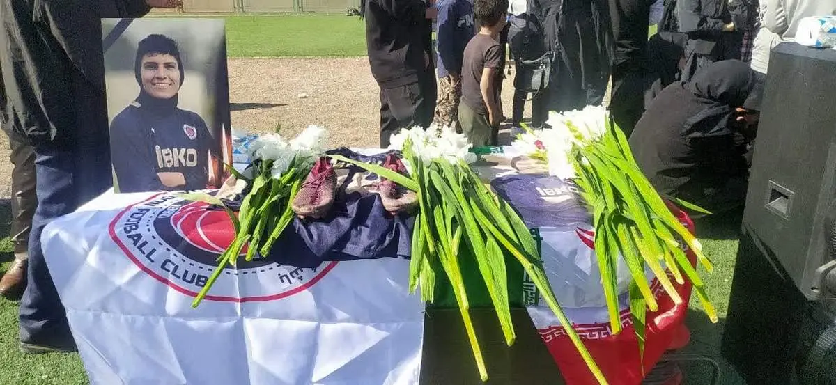 پیکر ملیکا محمدی به آمریکا منتقل میشود