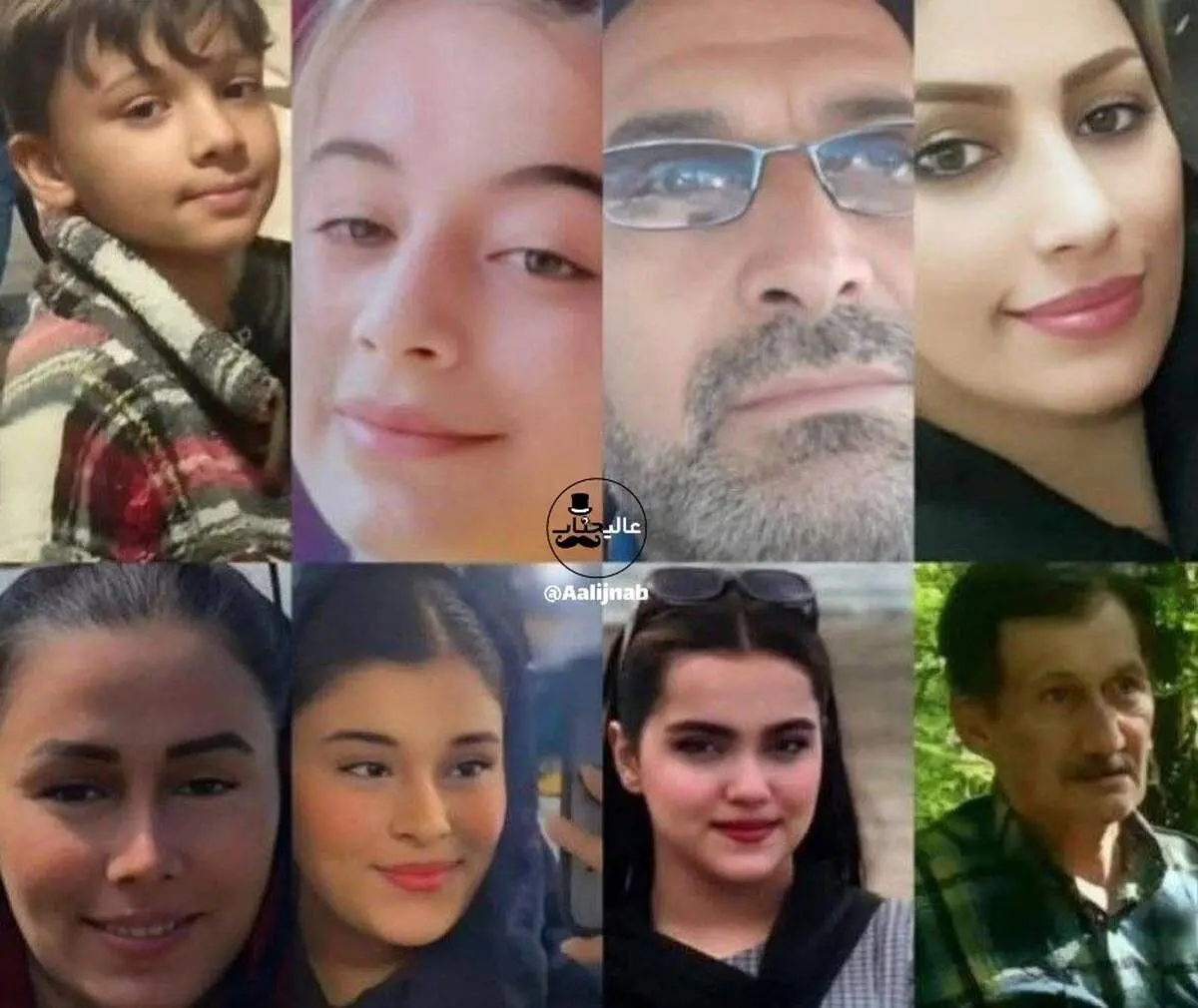 تصاویر افرادی که توسط داماد خانواده در آمل قتل‌عام شدند