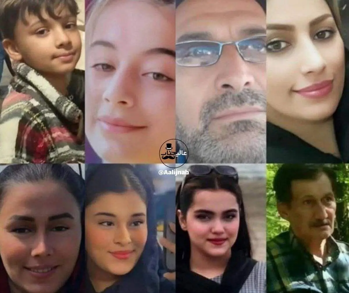 تصاویر افرادی که توسط داماد خانواده در آمل قتل‌عام شدند