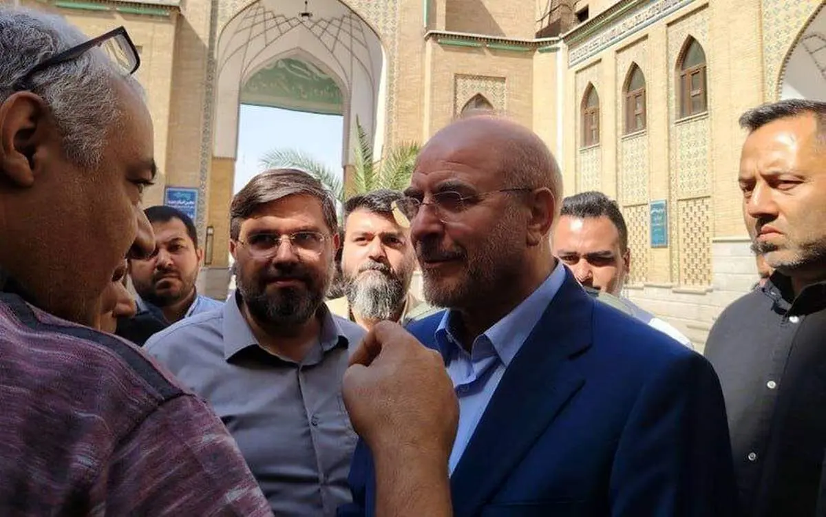 نه بزرگ یکی از حامیان اصلی قالیباف او
