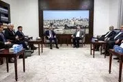 دیدار هیئت حماس با وزیر خارجه ترکیه در دوحه 