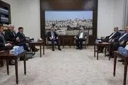 دیدار هیئت حماس با وزیر خارجه ترکیه در دوحه 