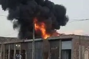 تکذیب ‌انفجار در ایرانشهر/ فرماندار: آتش سوزی در محل دپوی سوخت، علت دود بود