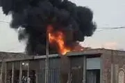 تکذیب ‌انفجار در ایرانشهر/ فرماندار: آتش سوزی در محل دپوی سوخت، علت دود بود