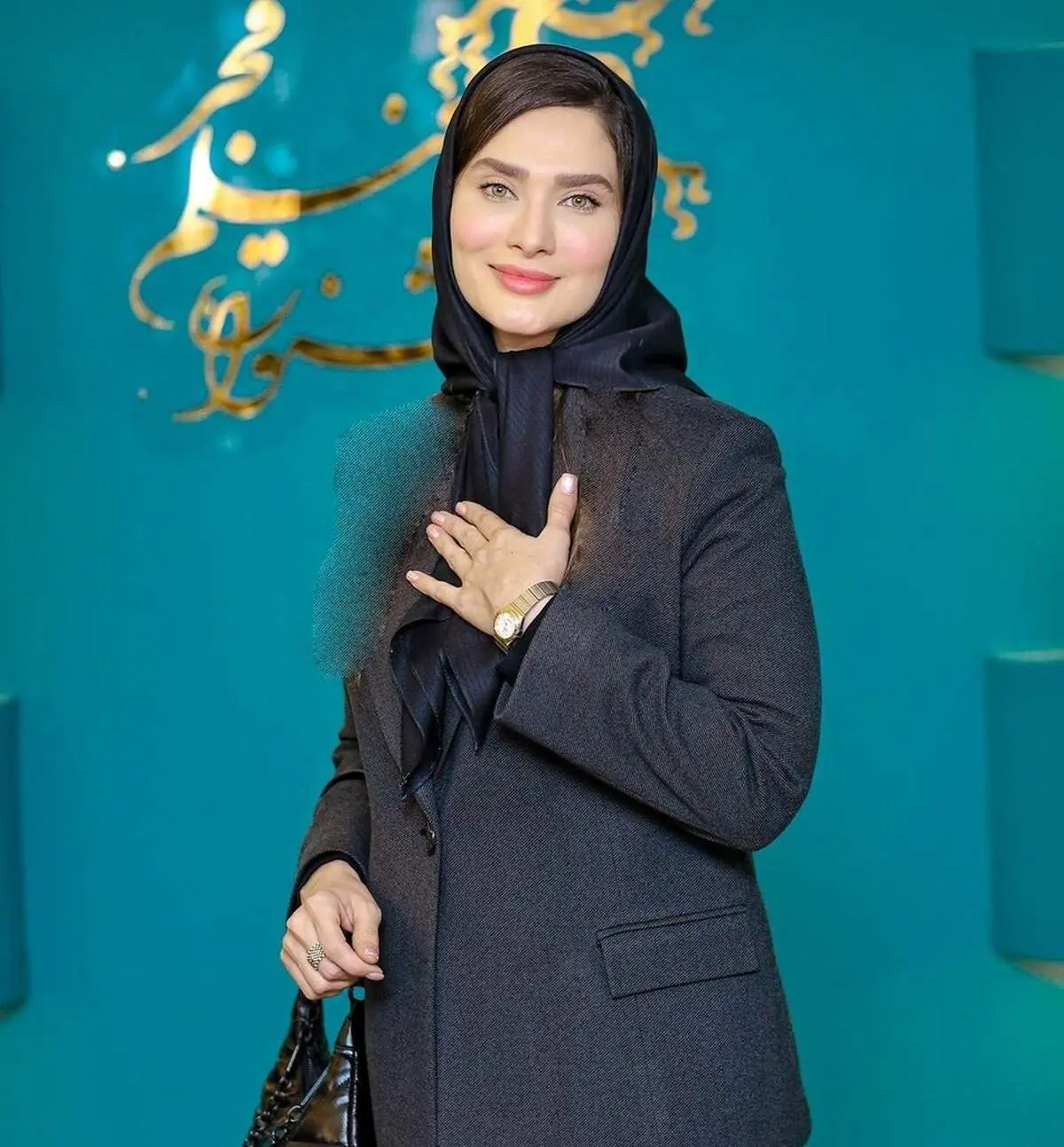 مریلا زارعی ، فریبا نادری، هدی زین‌العابدین و غزل شاکری با استایل مشکی شیک/ ببینید