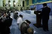 سوال تند یک دانشجو در دیدار با رهبری: چرا دخالت اعضای بیت رهبری  در امور اقتصادی حل نمی‌شود+فیلم 