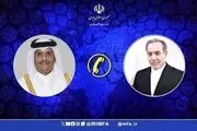 رایزنی تلفنی وزیران خارجه قطر و ایران درباره گفت‌وگوهای رم 