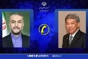 جزییات تماس تلفنی وزرای خارجه ایران و مالزی