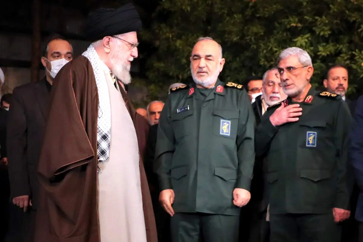 ۲ فرمانده سپاه پاسداران در دیدار صبحگاهی امروز در حضور رهبری + ببینید 