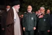 ۲ فرمانده سپاه پاسداران در دیدار صبحگاهی امروز در حضور رهبری + ببینید 