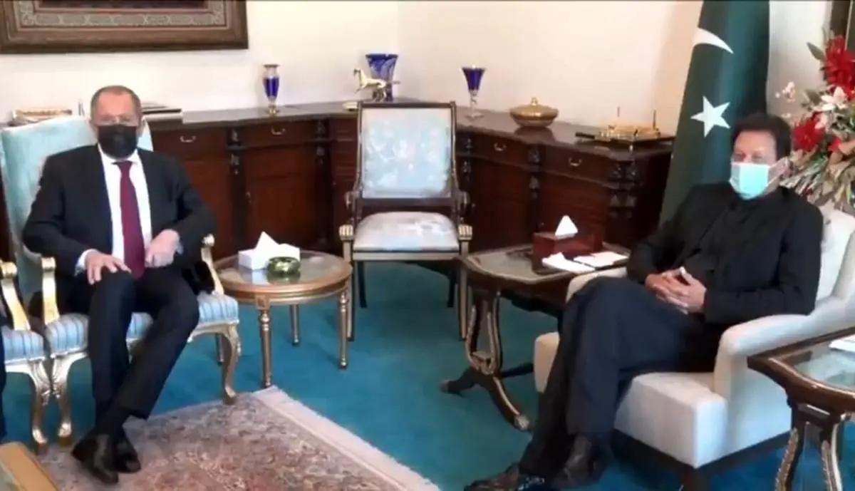 عمرانخان و لاوروف درباره خاورمیانه گفتوگو کردند