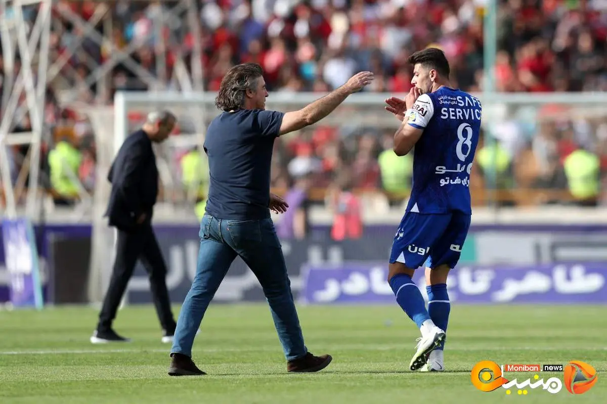درگیری شدید ساپینتو با یک پرسپولیسی
