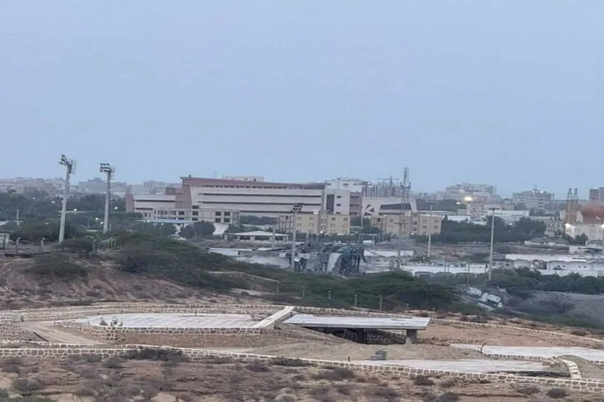 تخریب برج مراقبت دریایی چابهار در حمله آمریکا + عکس 